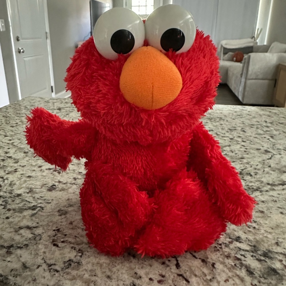 Red Elmo Plush Toy